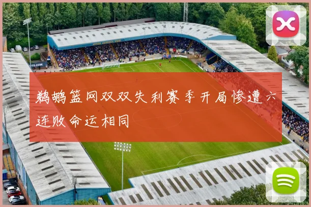 鹈鹕篮网双双失利赛季开局惨遭六连败命运相同